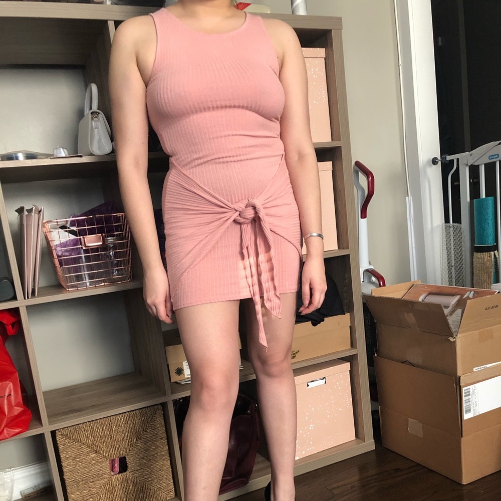 Tie Front Dress